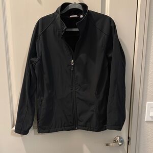 Black Full-Zip Jacket fleece lined